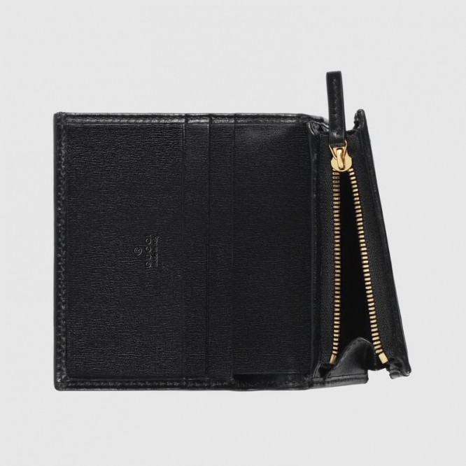 【GUCCI】グッチ カードケース レザー 無地 ミニ財布