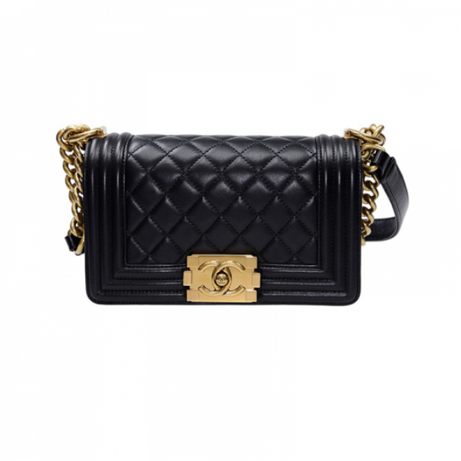 【人気商品】CHANEL シャネル ボーイシャネル スモールバッグ マットゴールド A67085 Y09939 94305