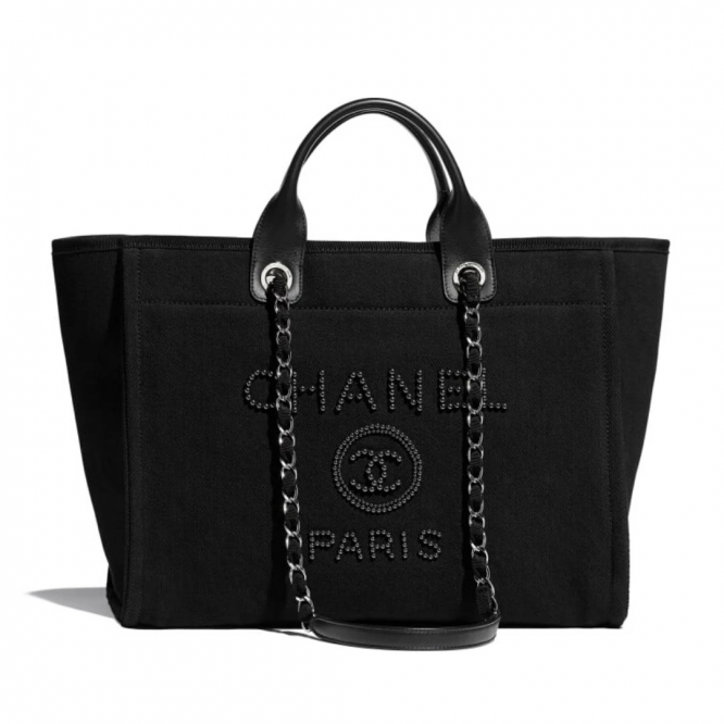 【CHANEL】ラージ ロゴ トート 超可愛い  収納性抜群！