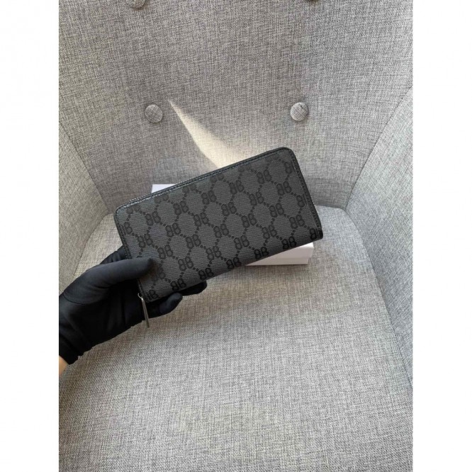 【BALENCIAGA × GUCCI】☆限定品☆ハッカー ジップウォレット