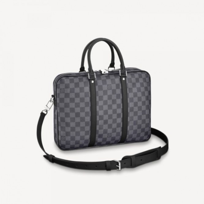 【世界中で大人気】LOUIS VUITTON PORTE-DOCUMENTS VOYAGE PDV PM メンズ ビジネスバッグ N41478