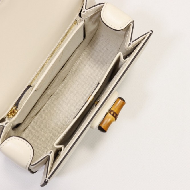 Gucci〔グッチ バンブー 1947〕 スモール トップハンドルバッグ ‎675797 