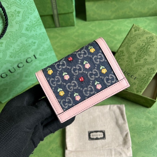  GUCCI オフィディア カードケース ウォレット 折り財布