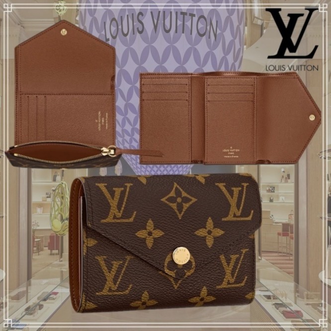 LouisVuittonポルトフォイユ・ヴィクトリーヌ ミニ財布