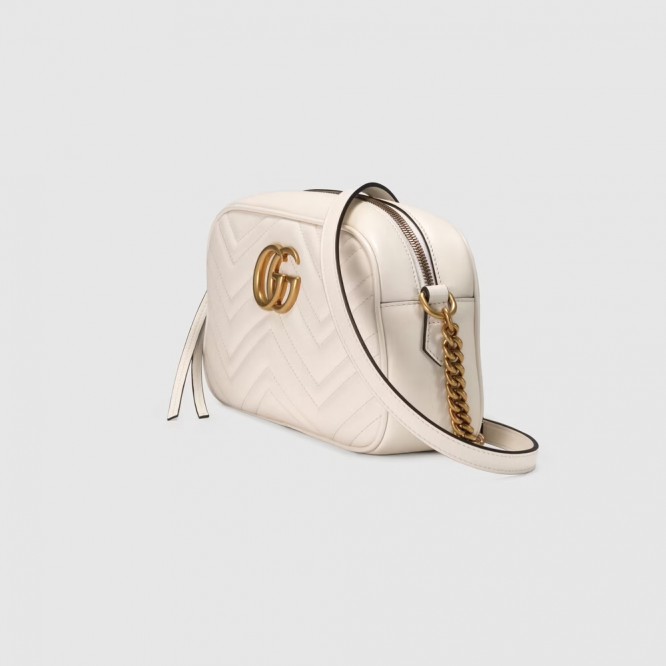 【人気アイテム☆】GUCCI グッチ 〔GGマーモント〕キルティング スモール ショルダーバッグ 447632 DTD1T 9022