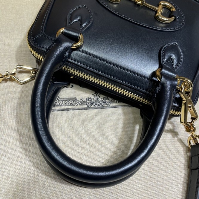 Gucci〔グッチ ホースビット 1955〕ミニ トップハンドルバッグ ‎640716