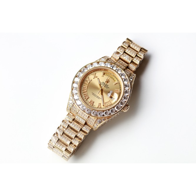 Rolex 超高品質！ロレックス 腕時計 自動巻き ダイヤ 時計 Pearlmaster 39 RO-TSHM1300