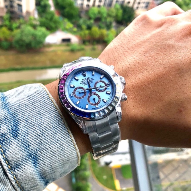 Rolex ロレックス メンズデイトナ Asian 7750 ムーブメント搭載 JZ-2001P420-RO179