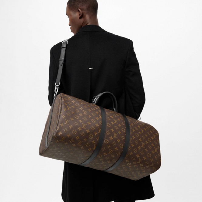 【完売必至】LOUIS VUITTON ルイ ビィトン keepall bandouliere キーポル・バンドリエール 55 M56714