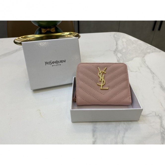 YSL・レザー コンチネンタルウォレット 財布 折財布
