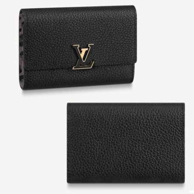 21FWレオパード》LV／ポルトフォイユカプシーヌコンパクト