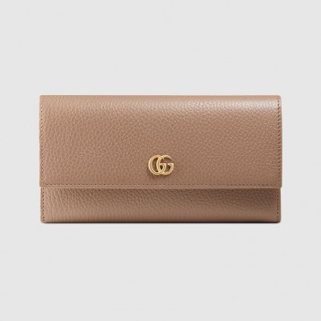 【GUCCI】★プチ マーモント レザー コンチネンタルウォレット