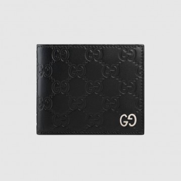 【GUCCI】（グッチ）折財布 メンズ 522869 CWC1N 1000 ブラック