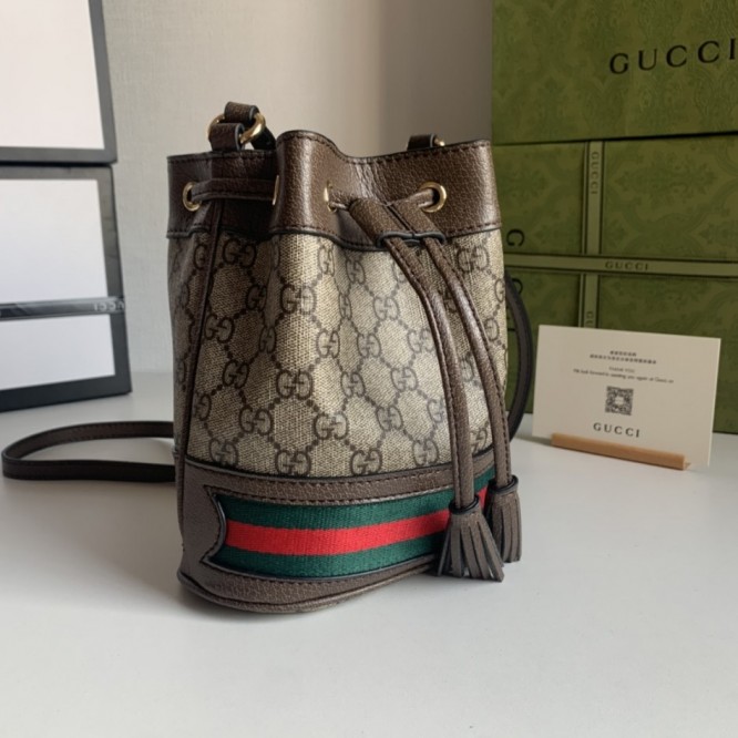 Gucci〔オフィディア〕ミニGG バケットバッグ