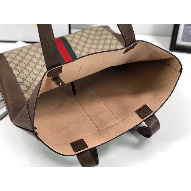 Gucci〔オフィディア〕ソフト GGスプリーム ラージ トートバッグ519335