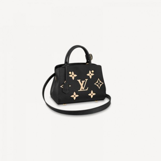 【1223更新商品】LOUIS VUITTON ルイ・ヴィトン モンテーニュ BB モノグラム・アンプラント ブラック ベージュ M45778 【1223更新商品】LOUIS VUITTON ルイ・ヴィトン モンテーニュ BB モノグラム・アンプラント ブラック ベージュ M45778
