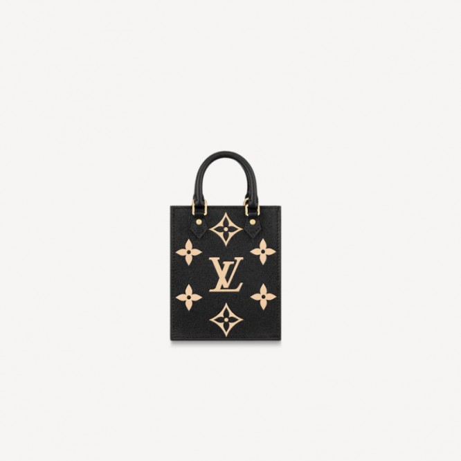 【新商品】LOUIS VUITTON ルイ･ヴィトン プティット・サックプラ バイカラー モノグラム･アンプラント レザー M57937