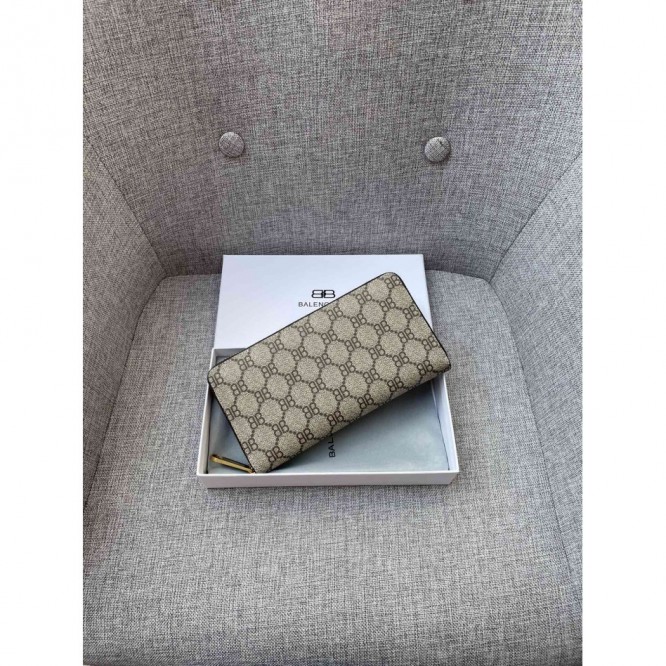 【BALENCIAGA × GUCCI】☆限定品☆ハッカー ジップウォレット