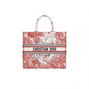【世界中で大人気♪】Dior 2021 DIORAMOUR BOOK TOTE アムール ブックトート バッグ ハート 地図 ロゴ 新作 女 CHRISTIAN DIOR M1286ZRHT_M927