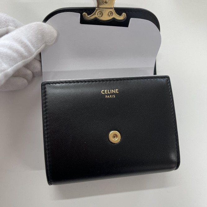 【CELINE】大人気★贈り物にも スモール フラップウォレット