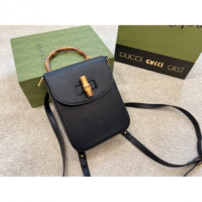 GUCCI バンブー ミニ ハンドバッグ