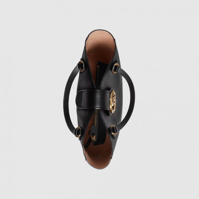 【直営店買付★】GUCCI ダブルG付き スモール トートバッグ 652680 1U10T 1000