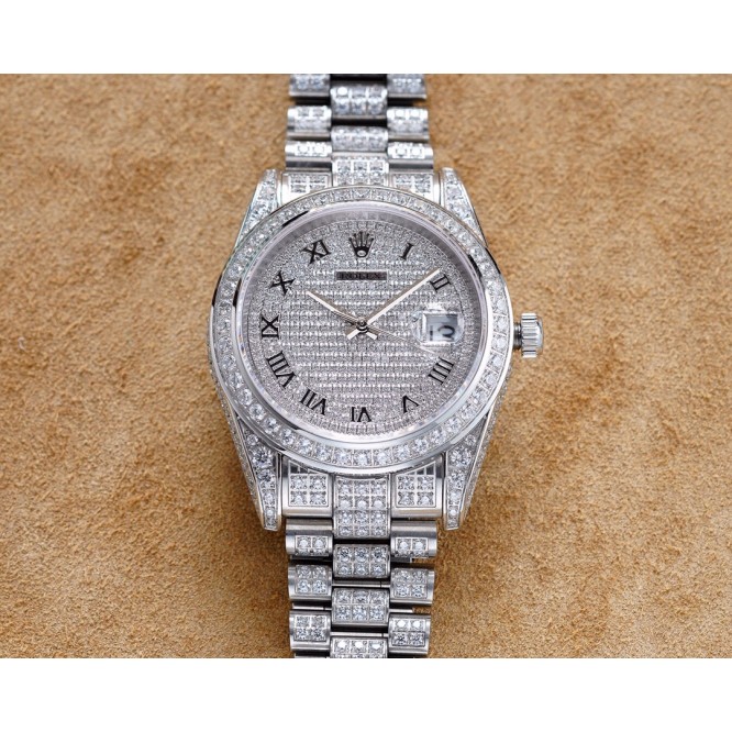 Rolex ロレックス SUPRE品 デイトジャスト Swiss 2836 ムーブメント搭載 GX-2001P2500-RO101