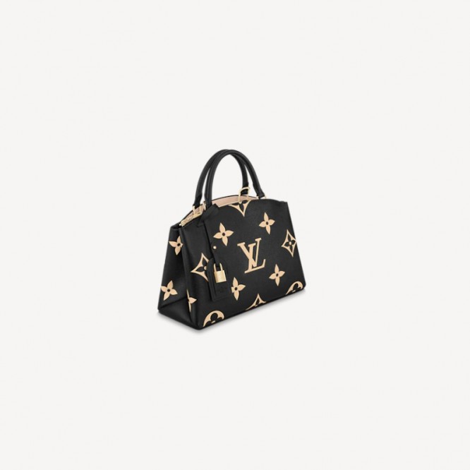 【1224更新商品】LOUIS VUITTON ルイ･ヴィトン プティ・パレ PM バイカラー モノグラム･アンプラント ブラック ベージュ M58913