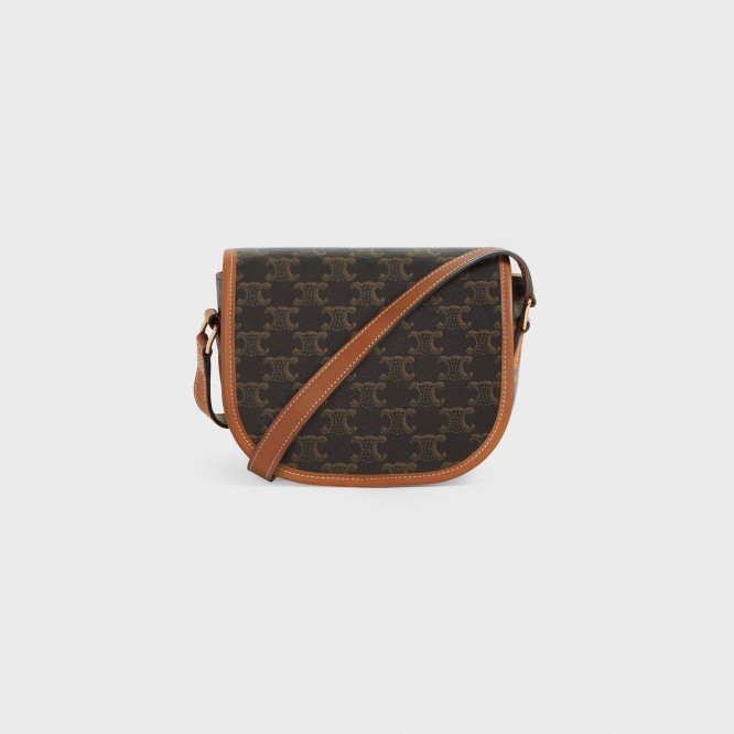 【CELINE】ファルコ ミディアム バッグ ブラック