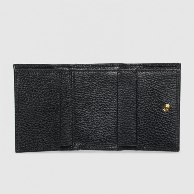 【GUCCI】3つ折り財布〔GGマーモント〕ミディアム ウォレット
