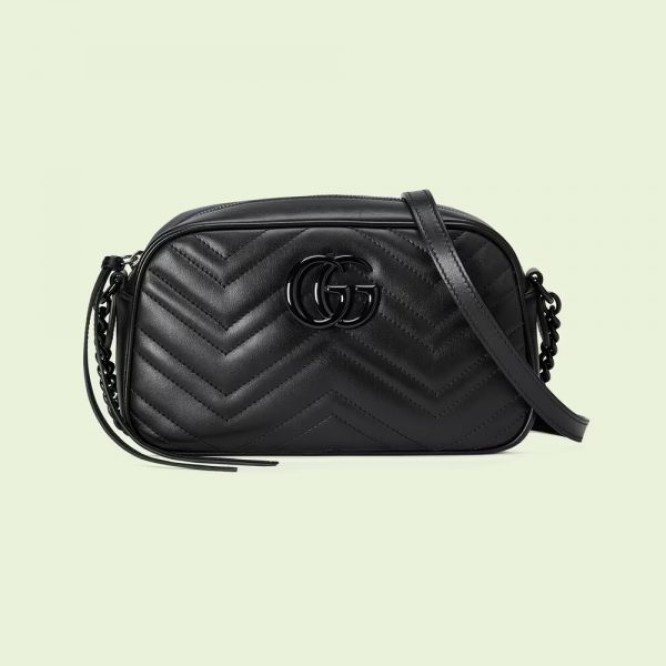 【人気アイテム☆】GUCCI グッチ 〔GGマーモント〕スモール ショルダーバッグ 447632 DTDHV 1000