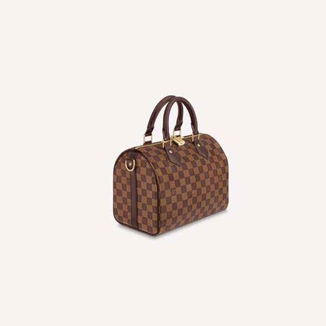 【最後の1点】LOUIS VUITTON SPEEDY 25 スピーディ・バンドリエール 25 ウィメンズ トートバッグ ショルダーバッグ ダミエ・エベヌ N41368