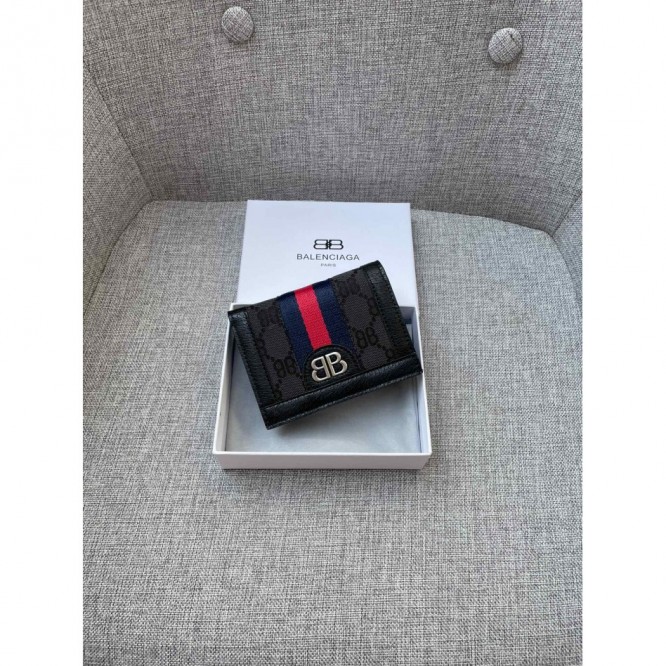 限定品【BALENCIAGA x GUCCI】☆HACKER カードケース ウォレット☆