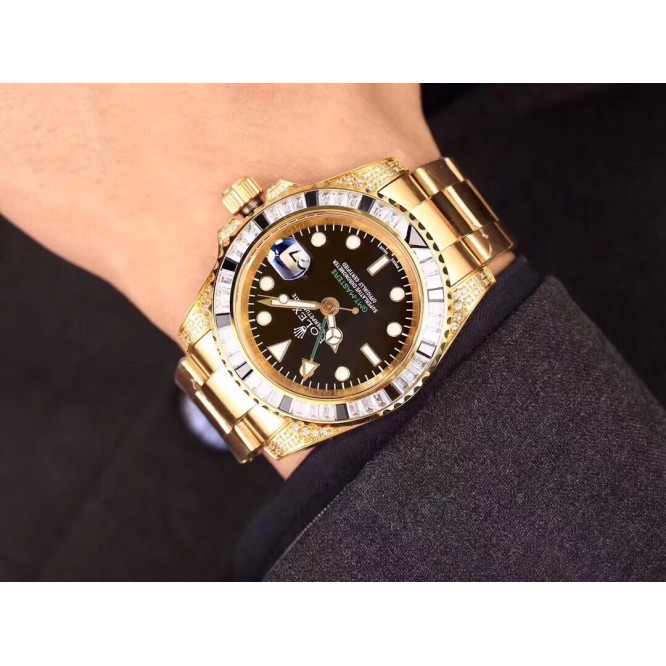 Rolex ロレックス メンズ GMTマスター 2836-2 ムーブメント搭載！GX-2001P540-RO175