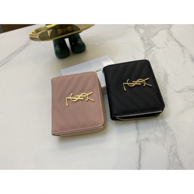 YSL・レザー コンチネンタルウォレット 財布 折財布