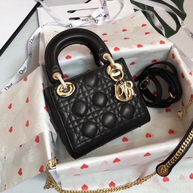 ディオール LADY DIOR ミニバッグ エレガント