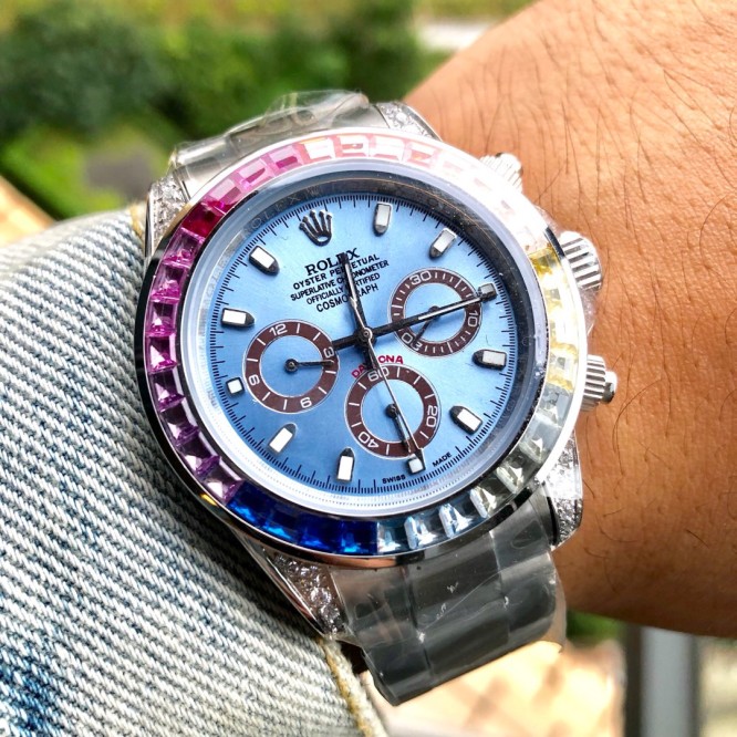 Rolex ロレックス メンズデイトナ Asian 7750 ムーブメント搭載 JZ-2001P420-RO179