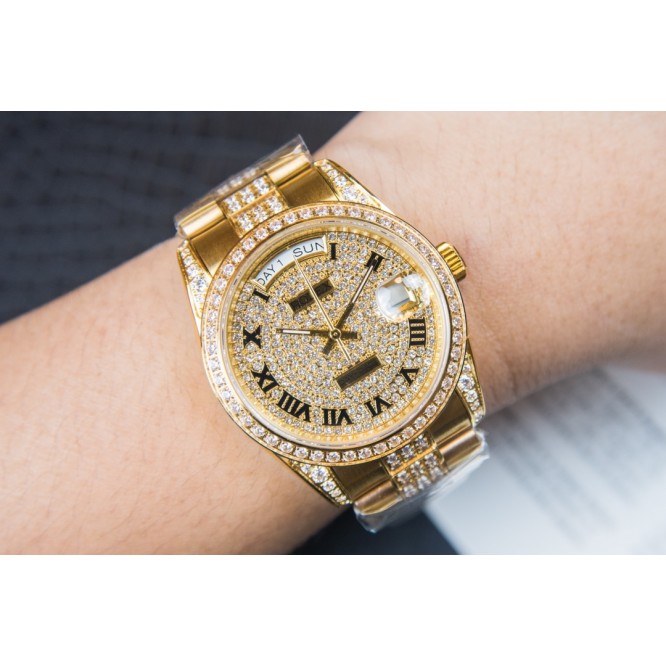 Rolex ロレックス SUPRE品 デイトジャスト Swiss 2836 ムーブメント搭載 GX-2001P1100-RO99