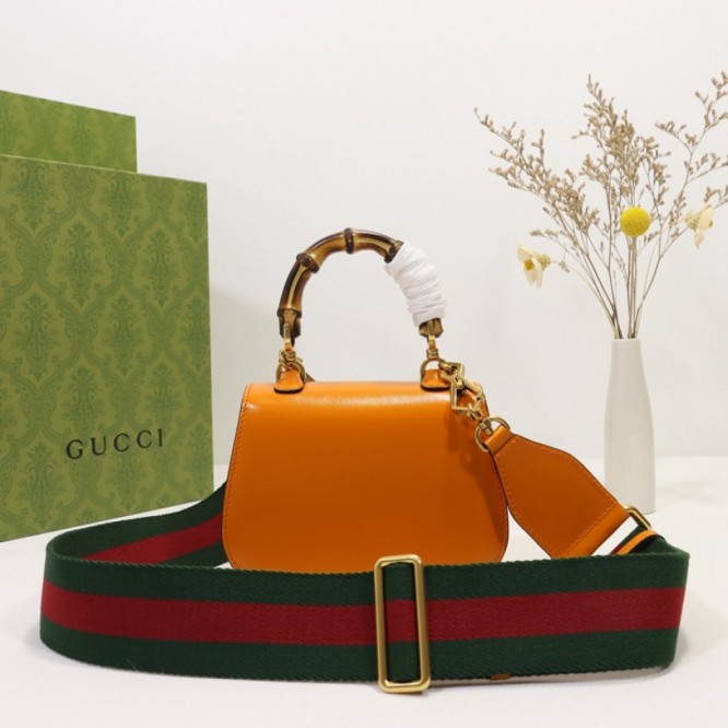 Gucci〔グッチ バンブー 1947〕 ミニ トップハンドルバッグ686864