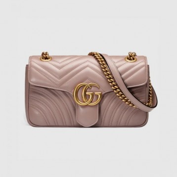 【芸能人愛用☆】GUCCI グッチ 〔GGマーモント〕キルティング ショルダーバッグ 443497 DTDIT 5729