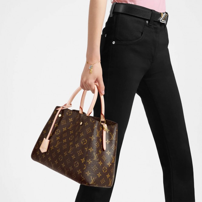 【直営購入】LOUIS VUITTON MONTAIGNE モンテーニュ MM M41056