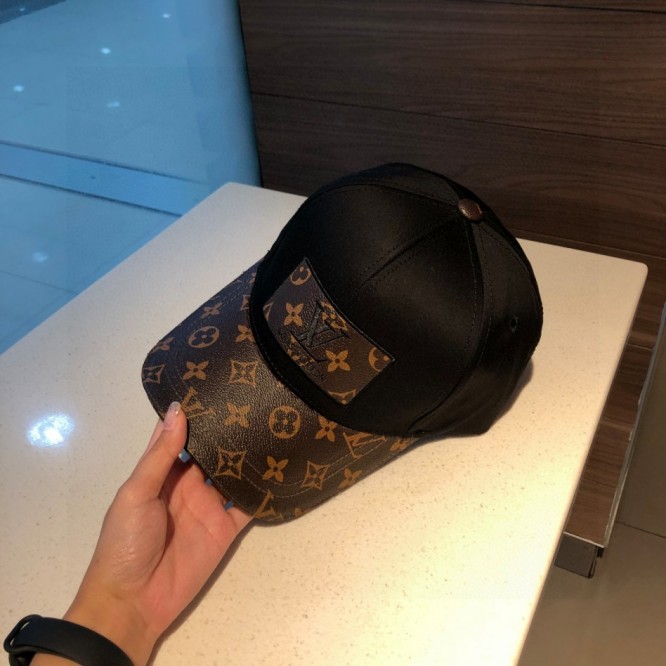 ルイ・2021年最新のキャップ LV ロゴキャップ スポーツ帽子 男女兼用 日よけ 野球帽 帽子 ベースボールキャップ