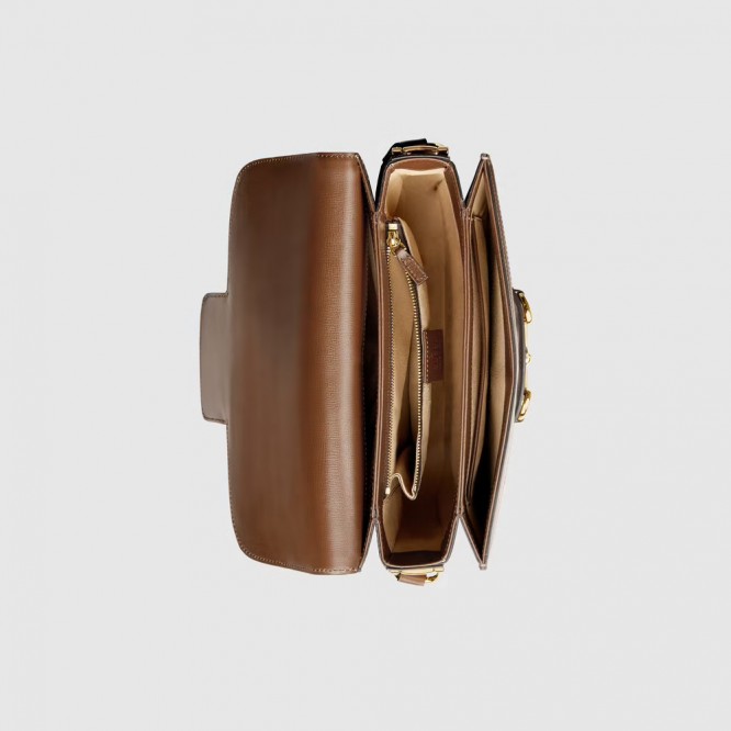 【人気アイテム☆】GUCCI グッチ 〔グッチ ホースビット 1955〕ショルダー バッグ GGスプリーム/ブラウン 602204 92TCG 8563