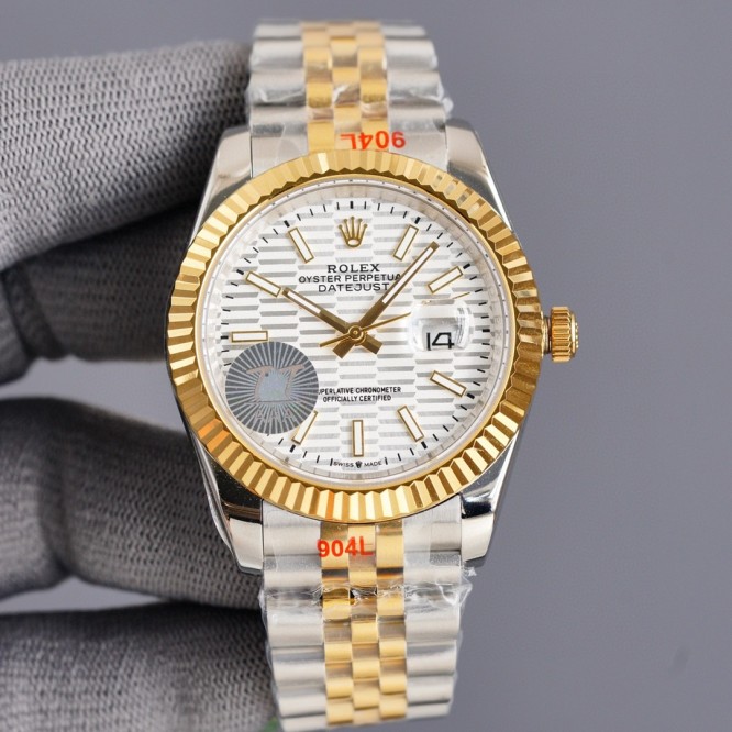 Rolex ロレックス デイトジャスト男性 改良新型8215 ムーブメント TSH2108J580-RO041-6