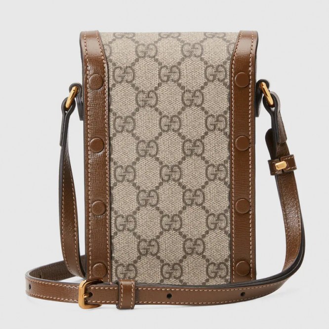 【オシャレ☆】GUCCI グッチ 〔グッチ ホースビット 1955〕ミニバッグ GGスプリーム ‎625615 92TCG 8563