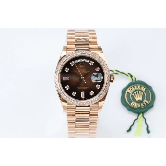 Rolex Super ロレックス デイデイト36 男女兼用 Cal.3255 ムーブメント搭載 WTM-2004P1550-RO038