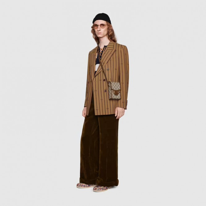 【オシャレ☆】GUCCI グッチ 〔グッチ ホースビット 1955〕ミニバッグ GGスプリーム ‎625615 92TCG 8563