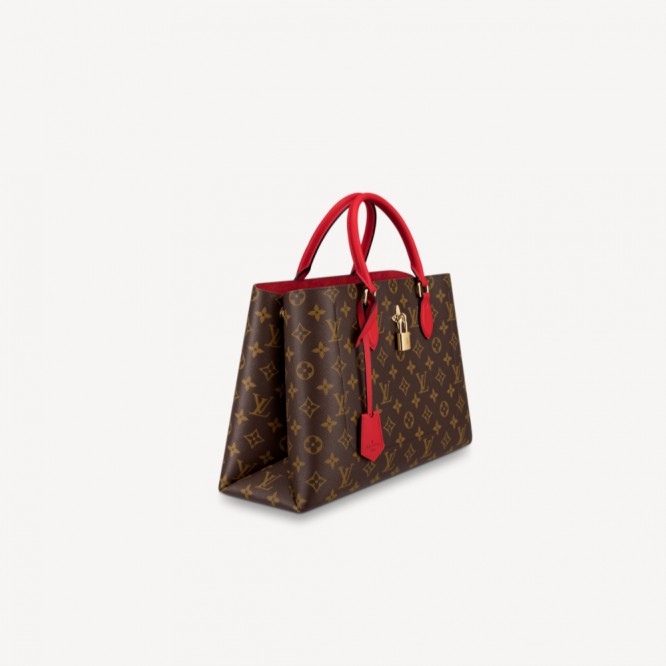 【最後の1点】LOUIS VUITTON FLOWER TOTE フラワー・トート ウィメンズ ビジネスバッグ トートバッグ ショルダーバッグ コクリコ M43553