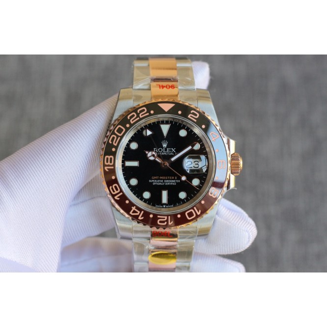 Rolex ロレックス SUPRE品 GMTマスター Cal.3285 ムーブメント搭載 GX-2001P2350-RO105
