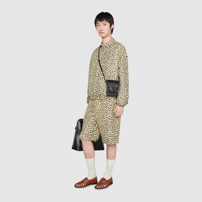 【オシャレ☆】GUCCI グッチ 〔グッチ ホースビット 1955〕ミニバッグ ブラック レザー 625615 0YK0G 1000